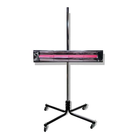 Pro-Tek Spray Equipment MEDIUM WAVE INFRARED LAMP, 1 HEAD WITH TIMER, ON 4 WHEEL STAND  1500W, 120V IR-15T